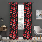 Women's Lips Pattern Print Curtain