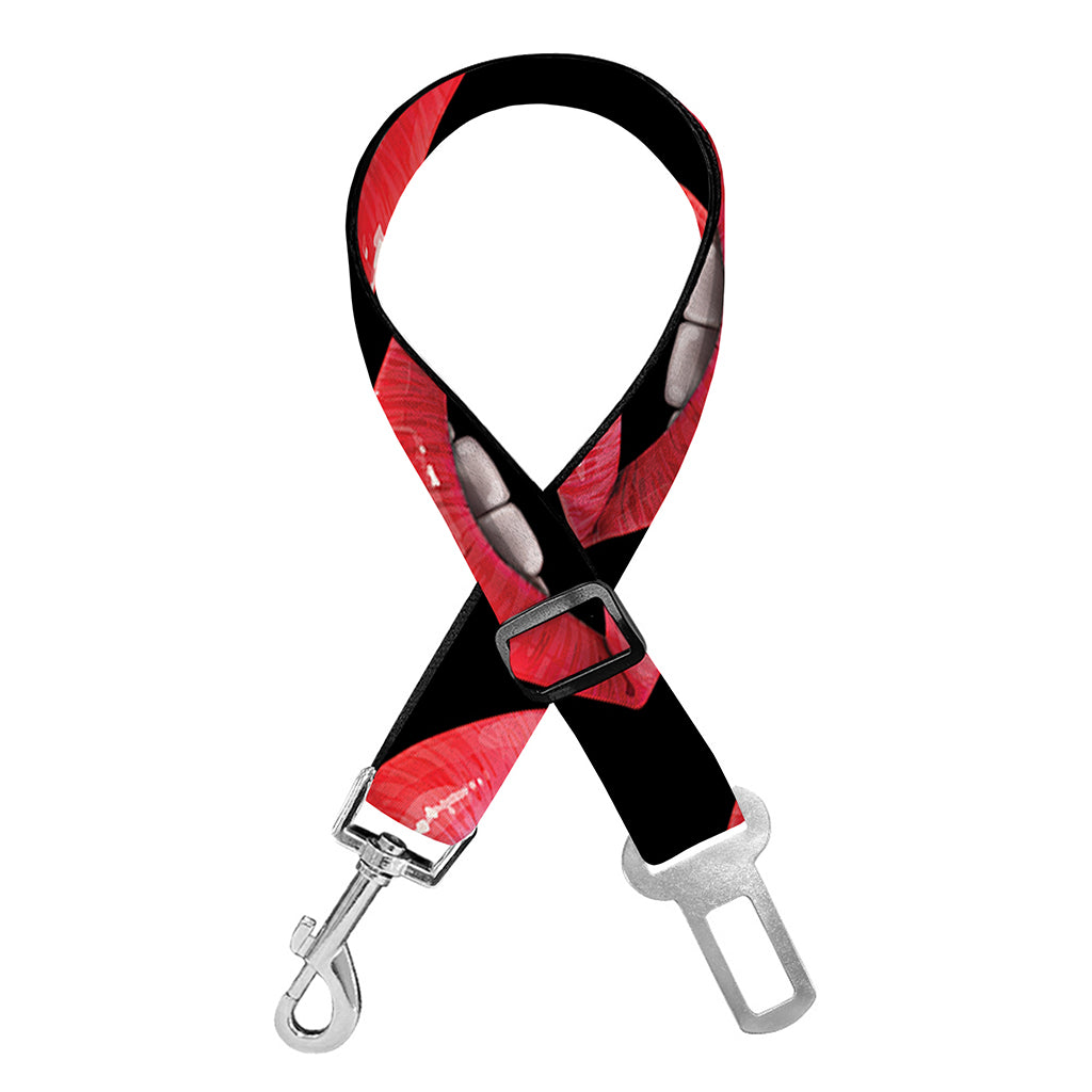 Women's Lips Pattern Print Dog Seat Belt