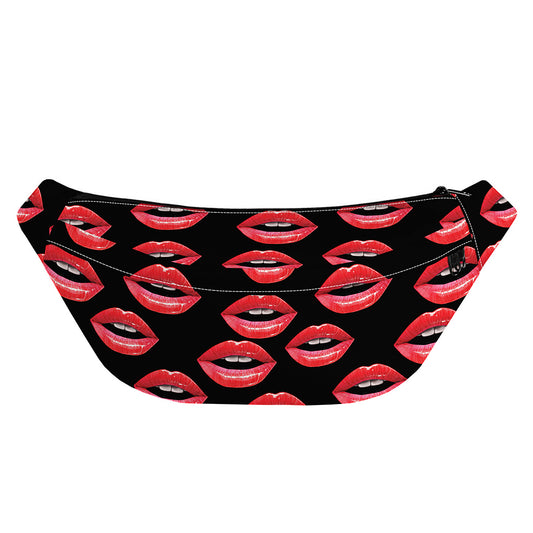 Women's Lips Pattern Print Fanny Pack