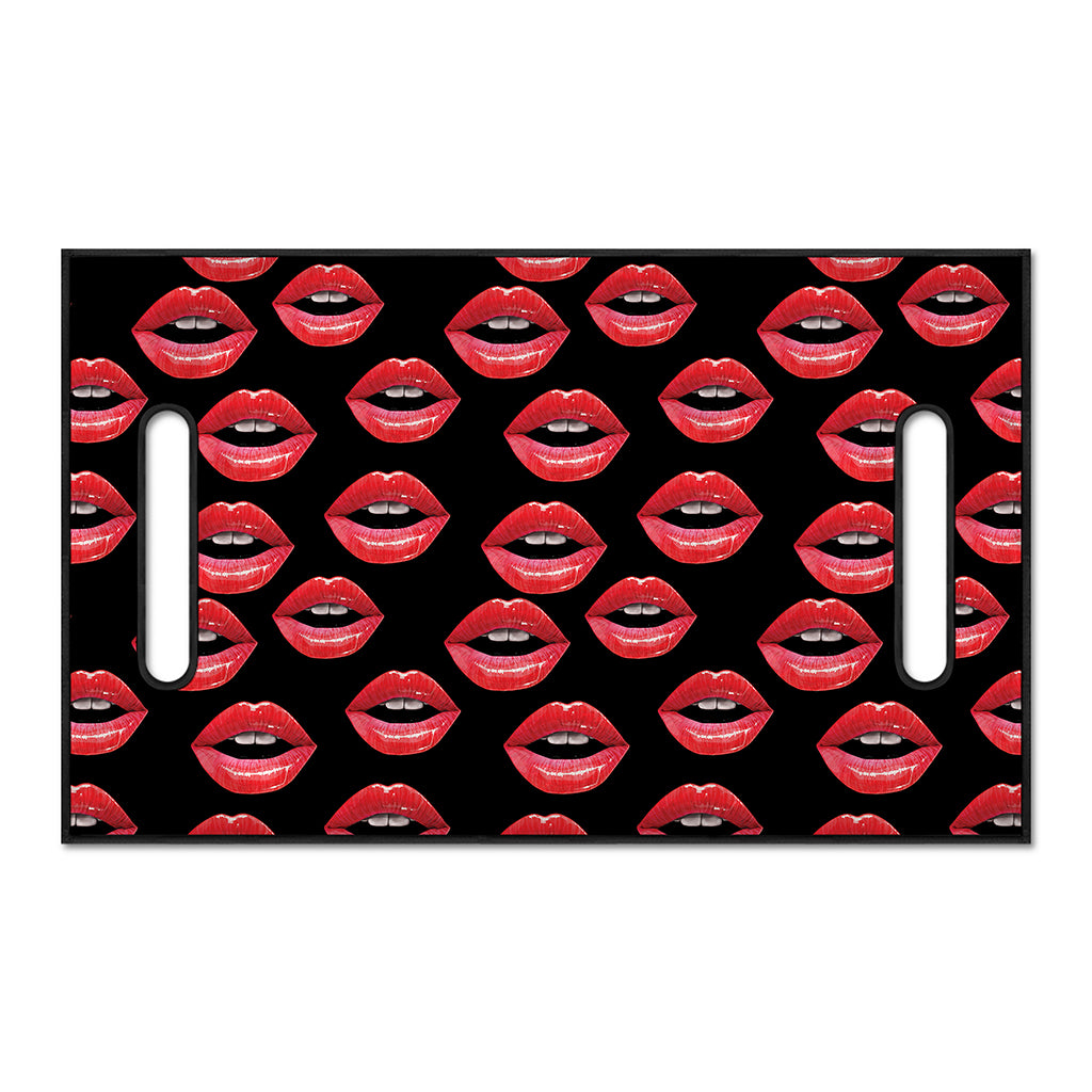 Women's Lips Pattern Print Golf Cart Seat Cover