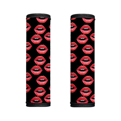 Women's Lips Pattern Print Handle Covers