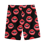 Women's Lips Pattern Print Men's Sports Shorts
