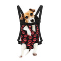 Women's Lips Pattern Print Pet Carrier Backpack