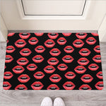 Women's Lips Pattern Print Rubber Doormat