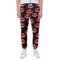 Women's Lips Pattern Print Joggers