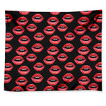 Women's Lips Pattern Print Tapestry