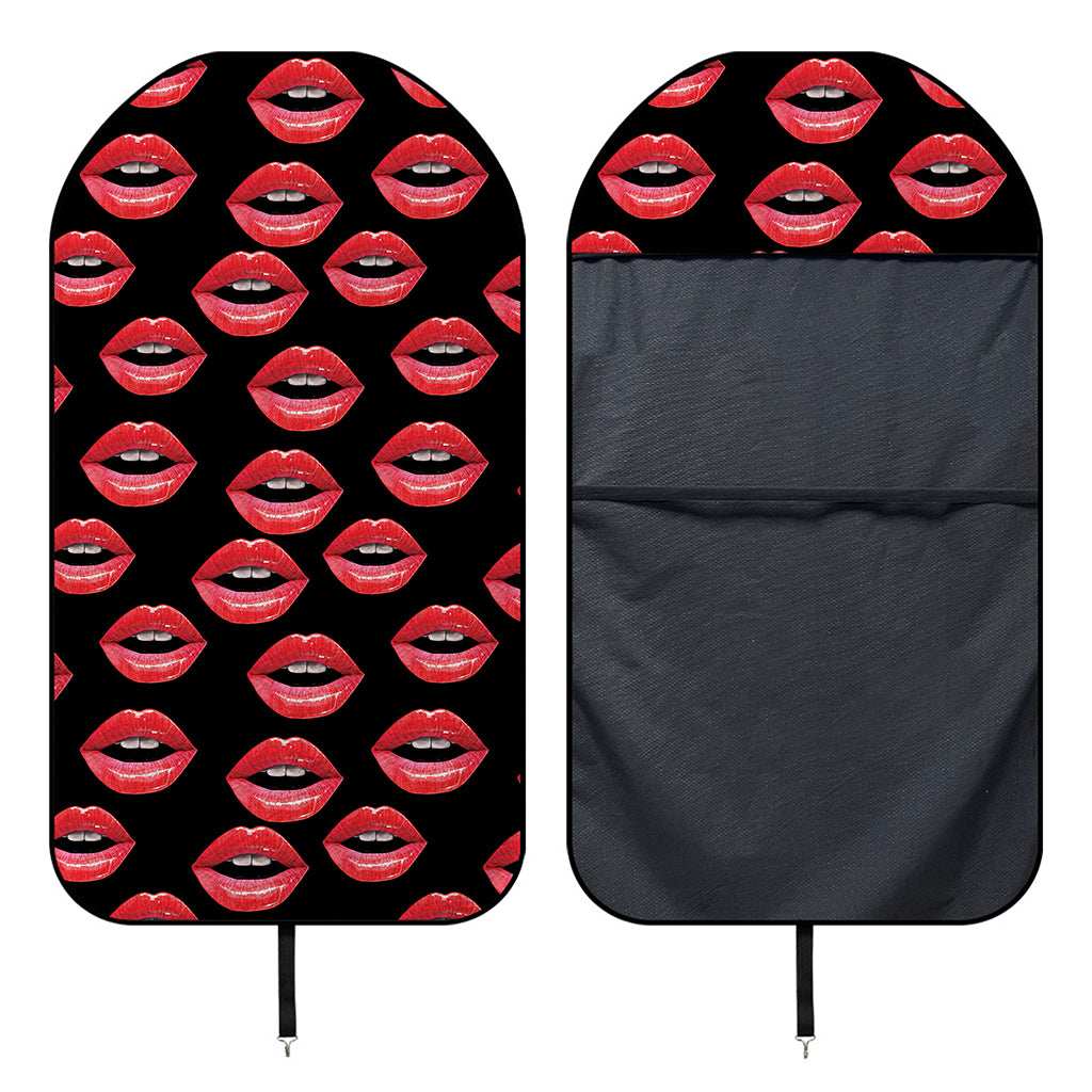 Women's Lips Pattern Print Waterproof Car Seat Cover