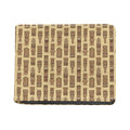 Wooden Tiki Pattern Print Bifold Wallet