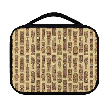 Wooden Tiki Pattern Print Classic Bible Case