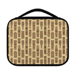 Wooden Tiki Pattern Print Classic Bible Case