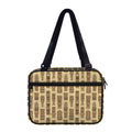Wooden Tiki Pattern Print Double Strap Bible Bag