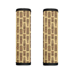 Wooden Tiki Pattern Print Handle Covers