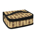 Wooden Tiki Pattern Print Small Lunch Bag