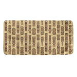Wooden Tiki Pattern Print Towel