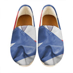 Wrinkled Puerto Rican Flag Print Casual Shoes
