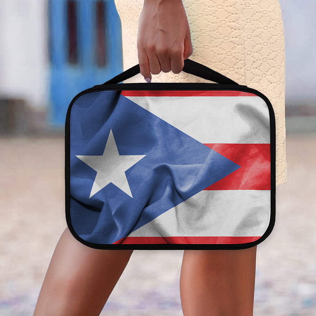 Wrinkled Puerto Rican Flag Print Classic Bible Case