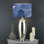 Wrinkled Puerto Rican Flag Print Drum Lamp Shade