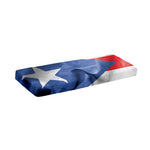 Wrinkled Puerto Rican Flag Print Piano Keyboard Cover