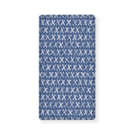 X Cross Denim Jeans Pattern Print Baby Crib Sheet