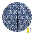 X Cross Denim Jeans Pattern Print Basketball