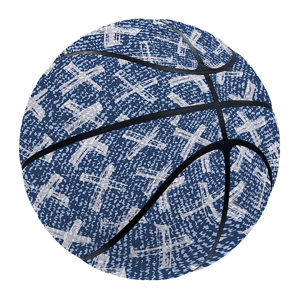 X Cross Denim Jeans Pattern Print Basketball