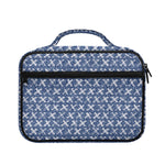 X Cross Denim Jeans Pattern Print Briefcase Bible Bag