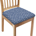 X Cross Denim Jeans Pattern Print Chair Cushion Cover
