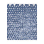 X Cross Denim Jeans Pattern Print Curtain