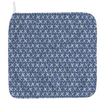 X Cross Denim Jeans Pattern Print Hand Towel