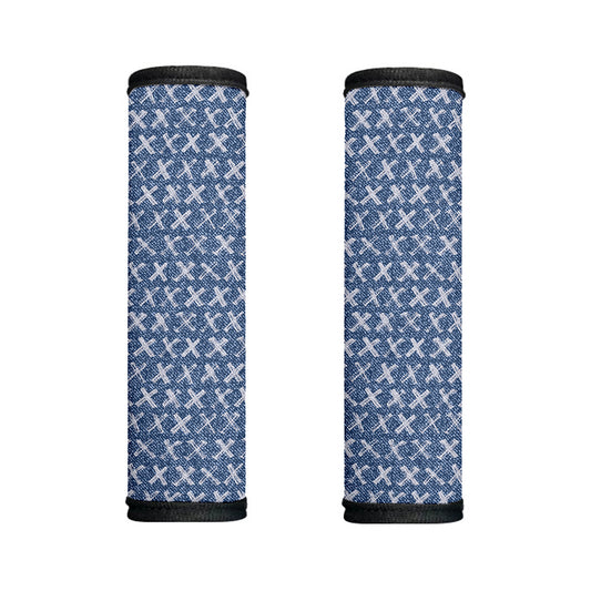 X Cross Denim Jeans Pattern Print Handle Covers