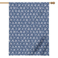 X Cross Denim Jeans Pattern Print House Flag