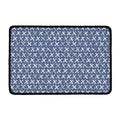 X Cross Denim Jeans Pattern Print Kitchen Mat