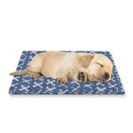 X Cross Denim Jeans Pattern Print Pet Cooling Mat Cover