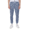 X Cross Denim Jeans Pattern Print Scuba Joggers