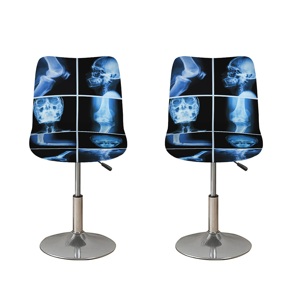X-Ray Film Radiology Print Bar Stool Covers