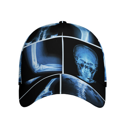X-Ray Film Radiology Print Baseball Cap
