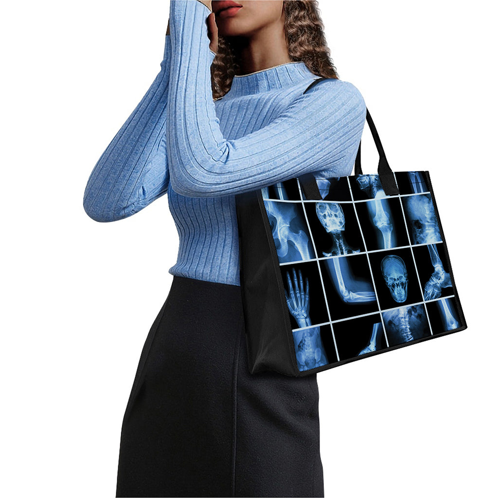 X-Ray Film Radiology Print Canvas Tote Bag