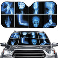X-Ray Film Radiology Print Car Windshield Sun Shade