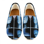 X-Ray Film Radiology Print Casual Shoes