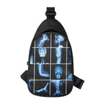 X-Ray Film Radiology Print Chest Bag