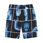 X-Ray Film Radiology Print Cotton Shorts