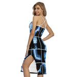 X-Ray Film Radiology Print Cross Back Cami Dress