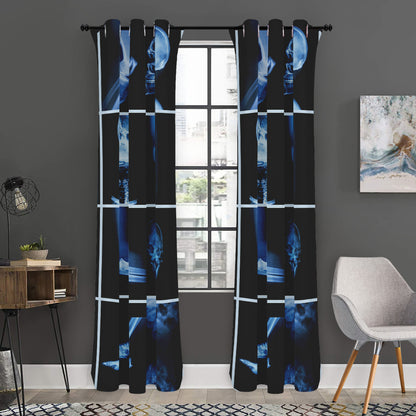 X-Ray Film Radiology Print Curtain