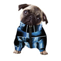 X-Ray Film Radiology Print Dog Zip Up Jacket