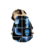 X-Ray Film Radiology Print Dog Zip Up Jacket