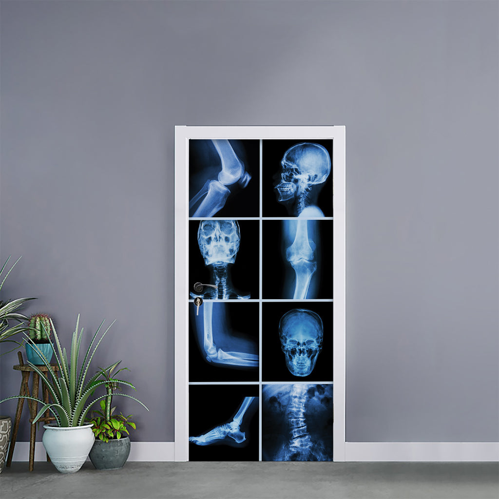 X-Ray Film Radiology Print Door Sticker
