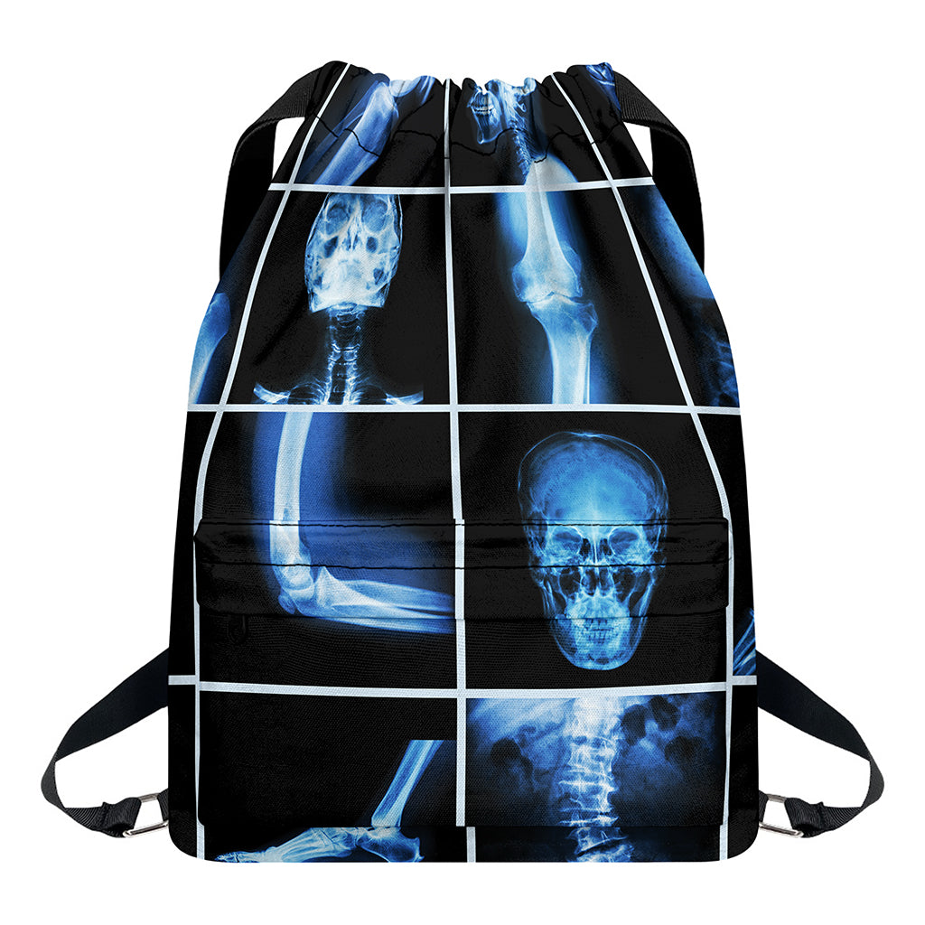 X-Ray Film Radiology Print Drawstring Backpack