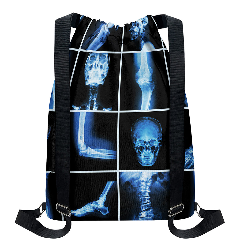 X-Ray Film Radiology Print Drawstring Backpack