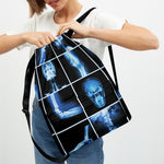 X-Ray Film Radiology Print Drawstring Backpack