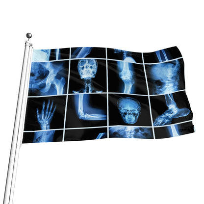 X-Ray Film Radiology Print Flag